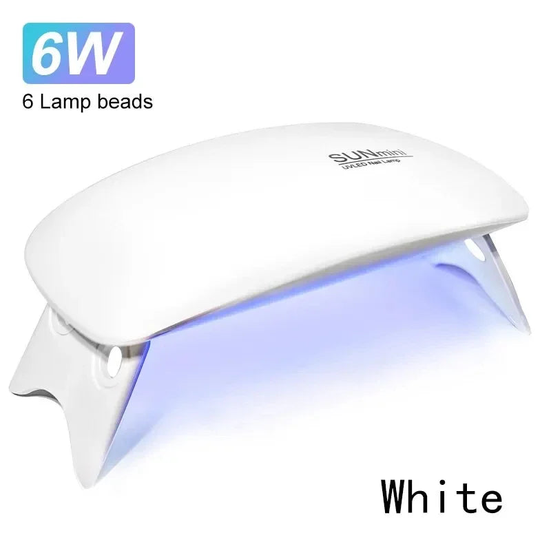 Portable 6W Mini Nail Dryer Machine With USB Cable