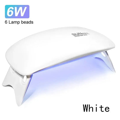 Portable 6W Mini Nail Dryer Machine With USB Cable