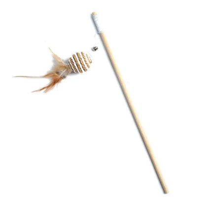 Pet Teaser Feather Toys