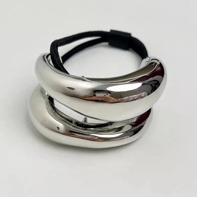 Metal Irregular Double-layer Hair Bands