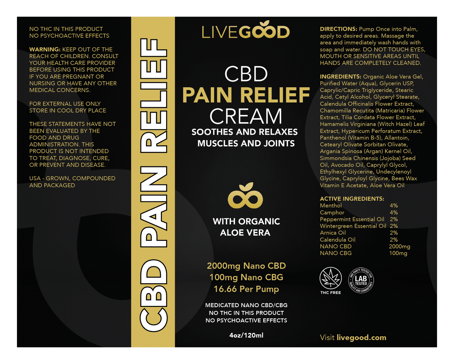 CBD Pain Relief Cream