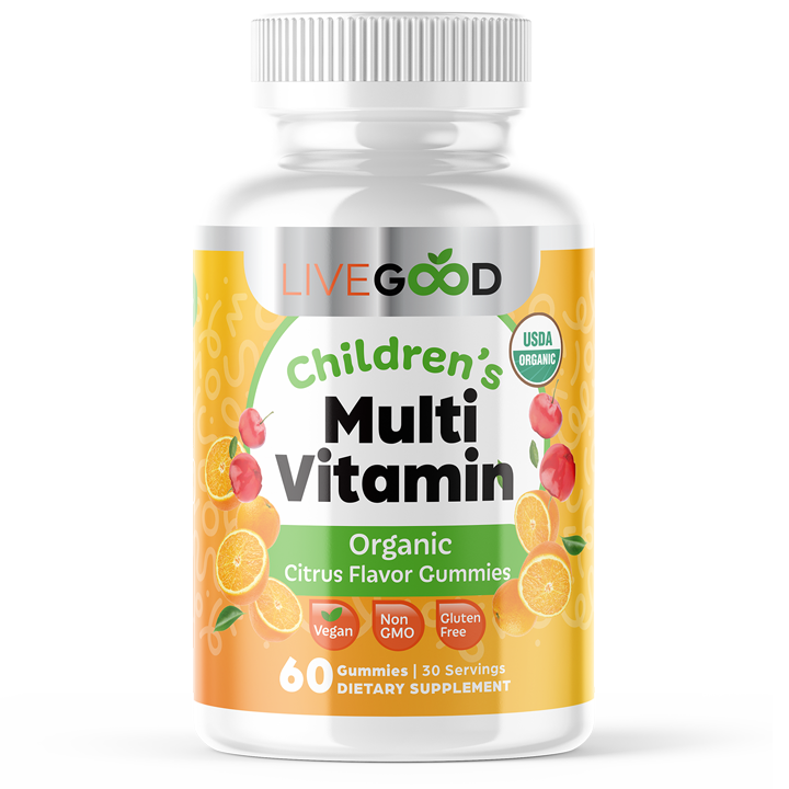 Organic Children's Multi-Vitamin Gummies