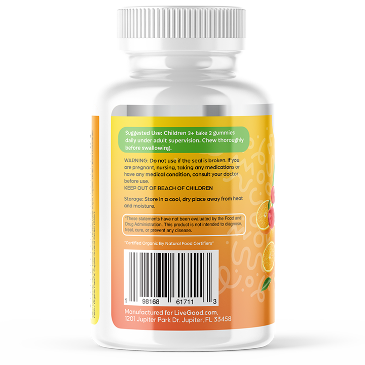 Organic Children's Multi-Vitamin Gummies