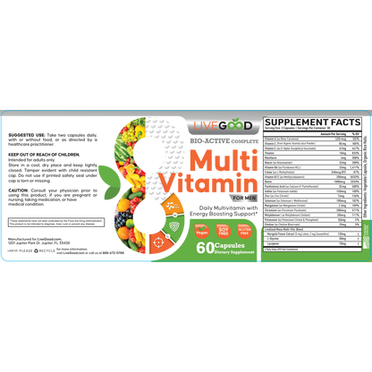 Bio-Active Complete Multi-Vitamin For Men