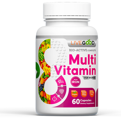 Bio-Active Complete Multi-Vitamin for Women with Iron