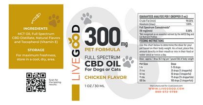 CBD Oil - For Pets